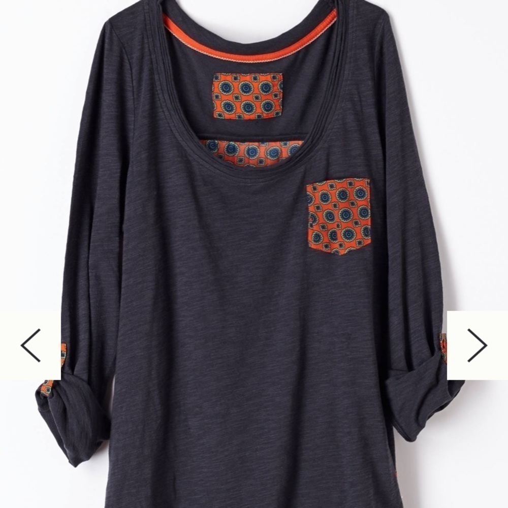 Anthropologie x Paper Locket Accordion Tee